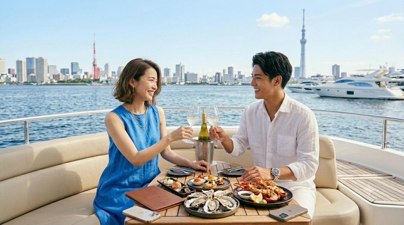 スマホを見る人